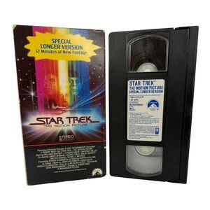Star Trek: The Motion Picture (VHS, 1996, Special Longer Version) Watermarks